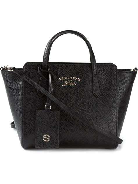 gucci mini swing tote black|gucci mini pouch.